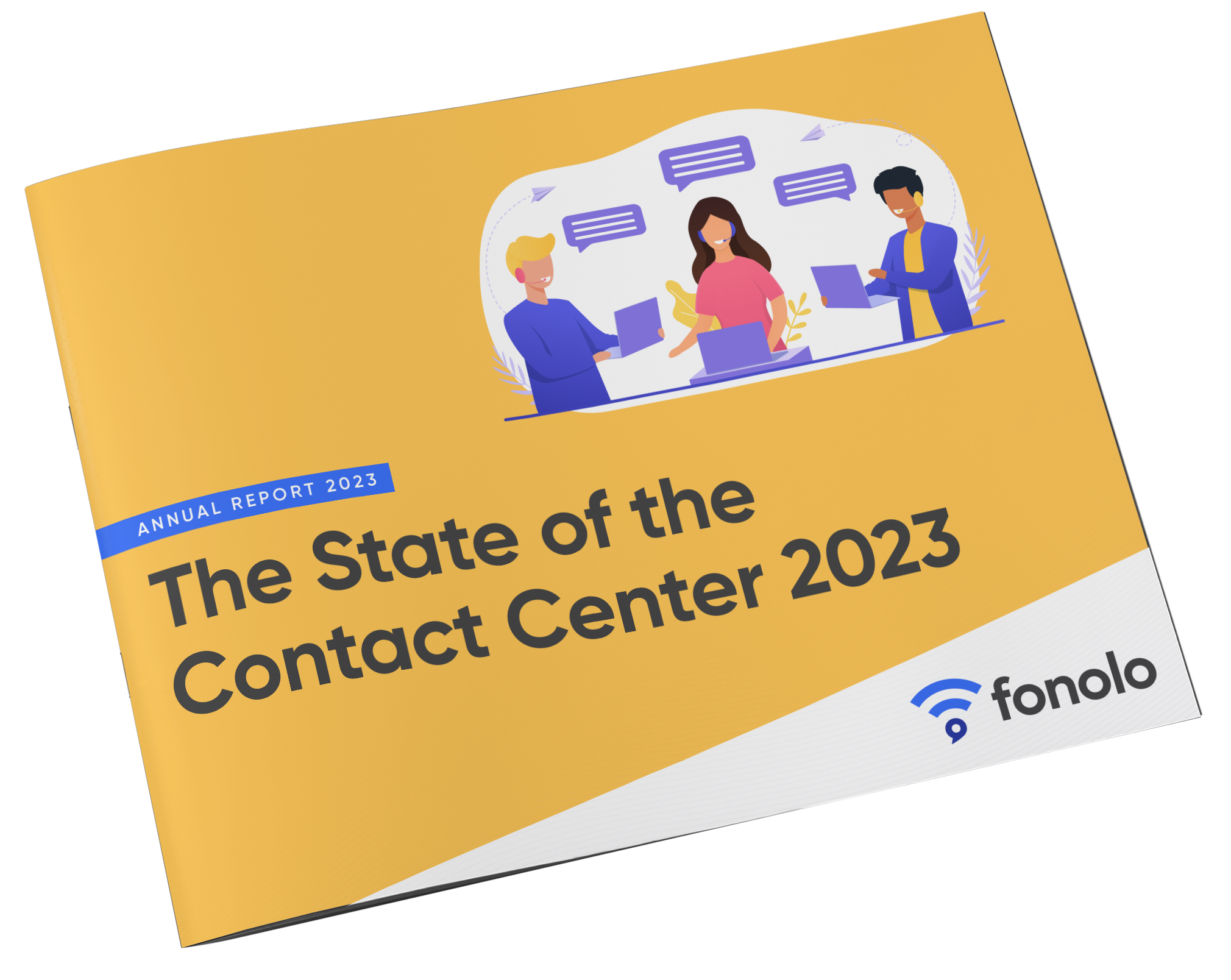 State of the Contact Center 2023-Angled Cover